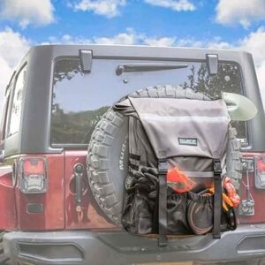 ALL-TOP Spare Tire Trash Bag, Heavy Duty Truck Tailgate Trash Bag, Cargo Storage